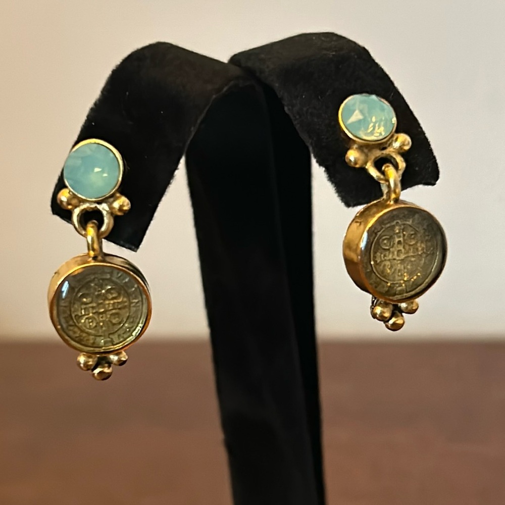 NWOT, Virgin Saints & Angels Earrings